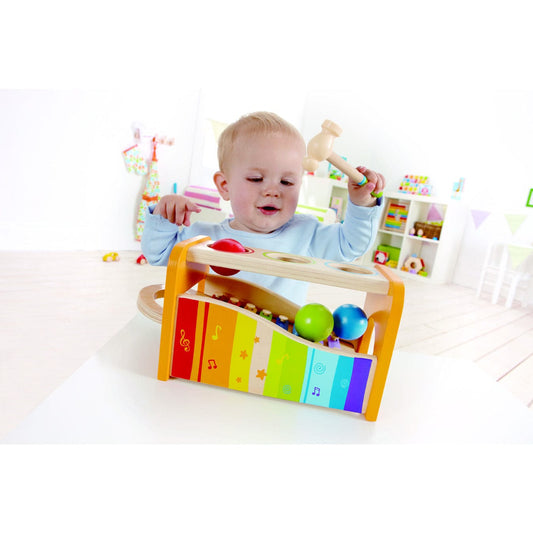 Hape Pound and Tap Bench Hape Lil Tulips
