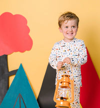 Happy Camper Kids Bamboo Pajama Set Bird & Bean Baby & Toddler Clothing Lil Tulips