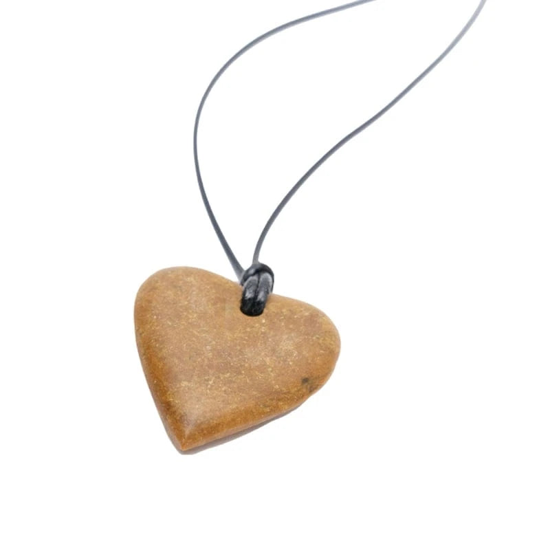Heart Soapstone Pendant Jewelry Kit Carving and Whittling* Studiostone Creative Final Sale Lil Tulips