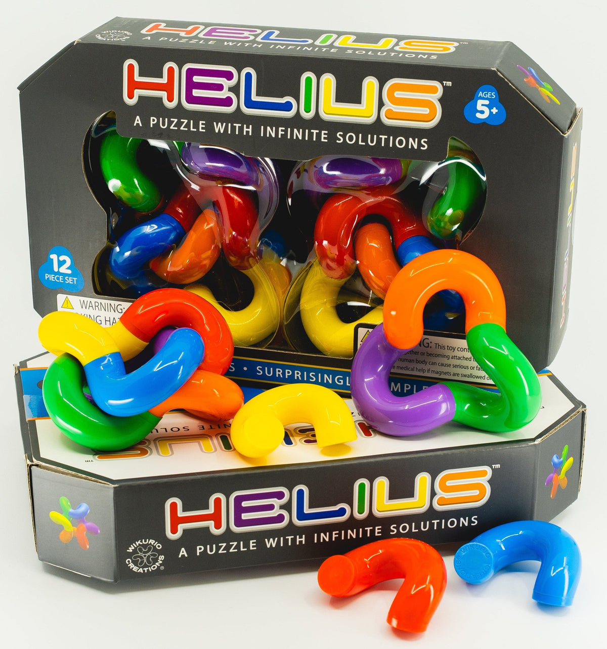 Helius Magnetic Puzzle – 12-Piece Set Wikurio Creations Lil Tulips