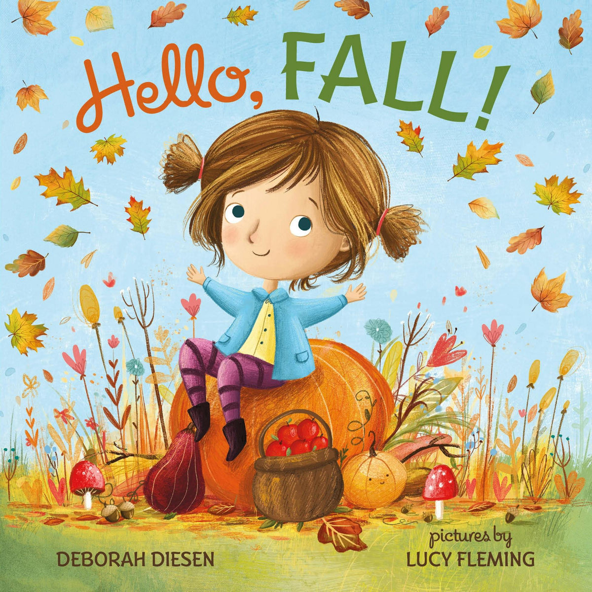 Hello, Fall! Board Book Macmillan Publishers Lil Tulips
