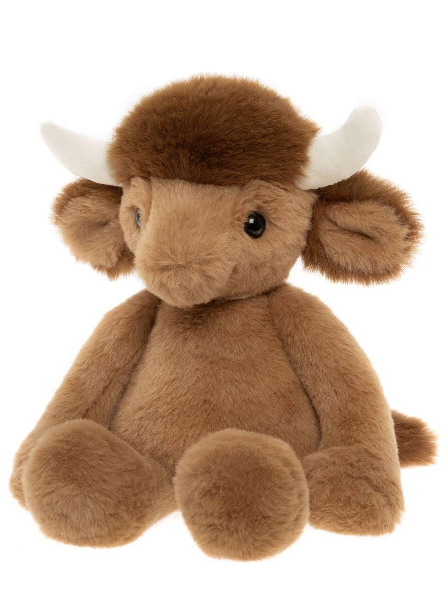 Henry Highland Cow Charlie Bears Lil Tulips