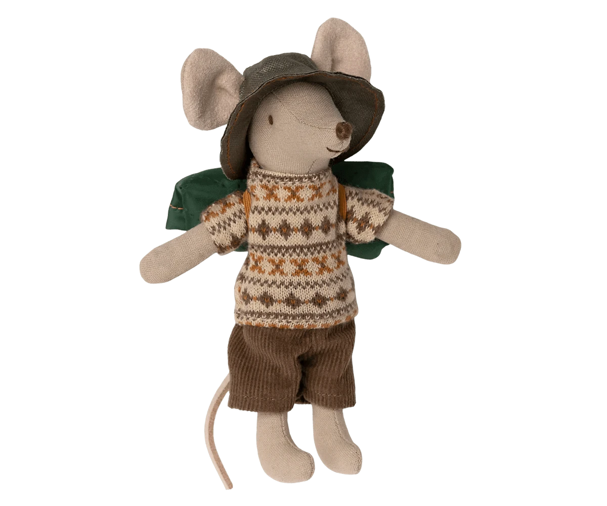 Hiker Mouse, Big Brother Maileg Lil Tulips