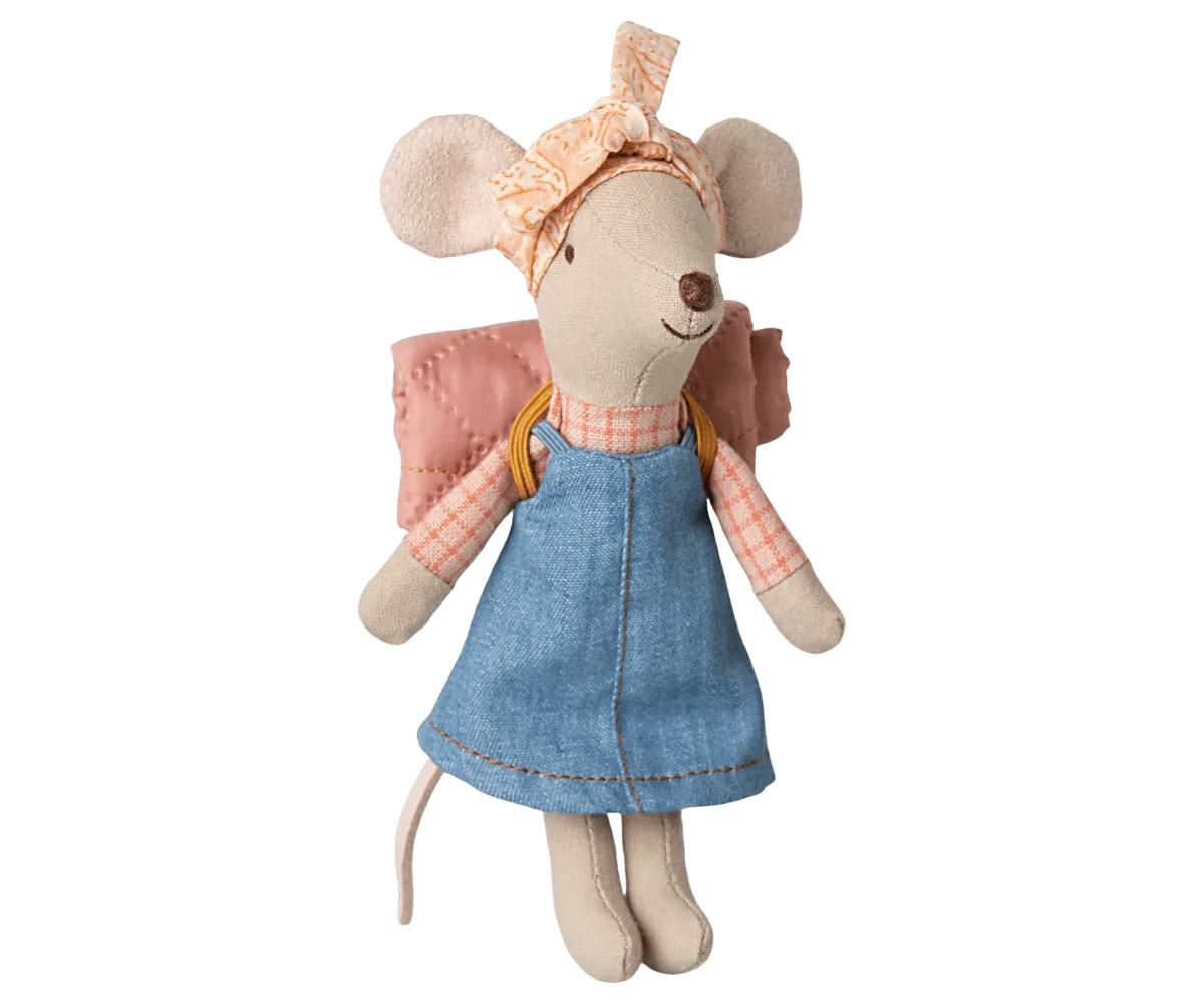 Hiker mouse, Big sister Maileg Lil Tulips