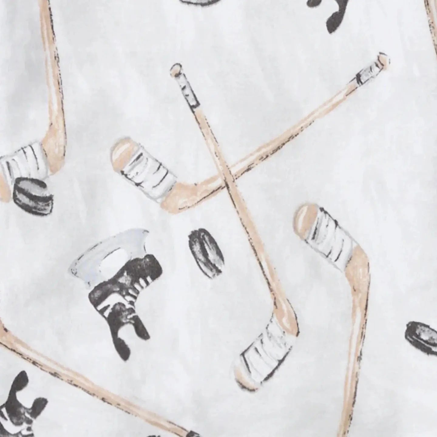 Hockey Season Organic Cotton Sleep & Play Burt's Bees Baby Lil Tulips