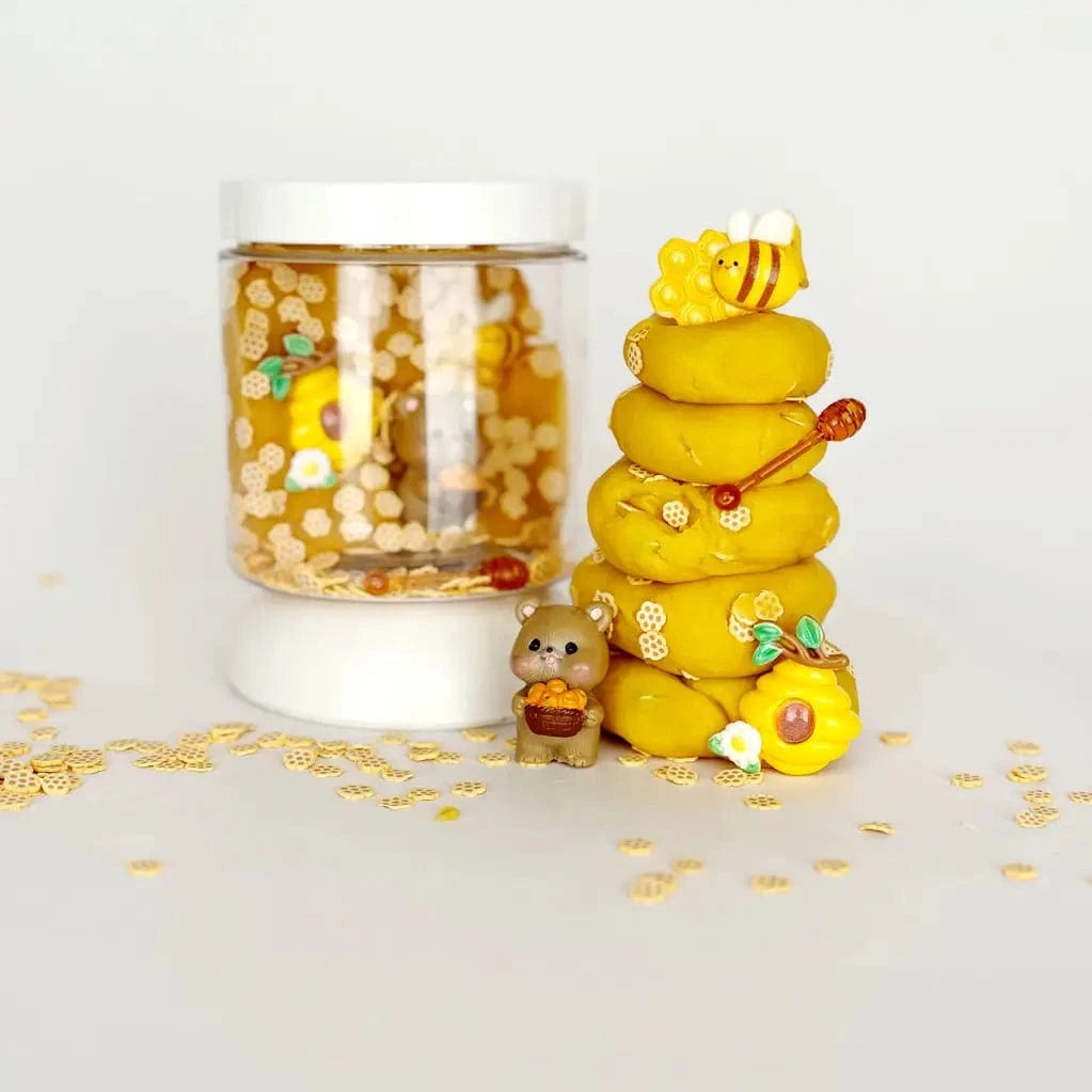 Honey Bear Mini Dough To Go Earth Grown KidDoughs Lil Tulips