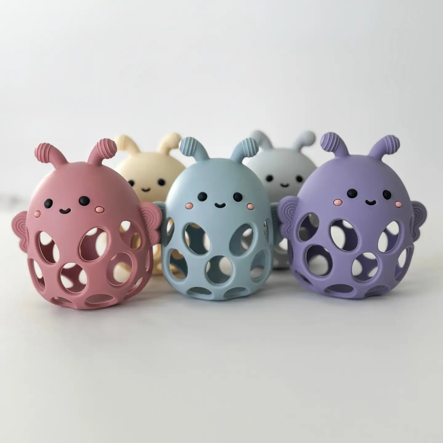Honey Bee Teether - Lemon Calla & Friends Lil Tulips