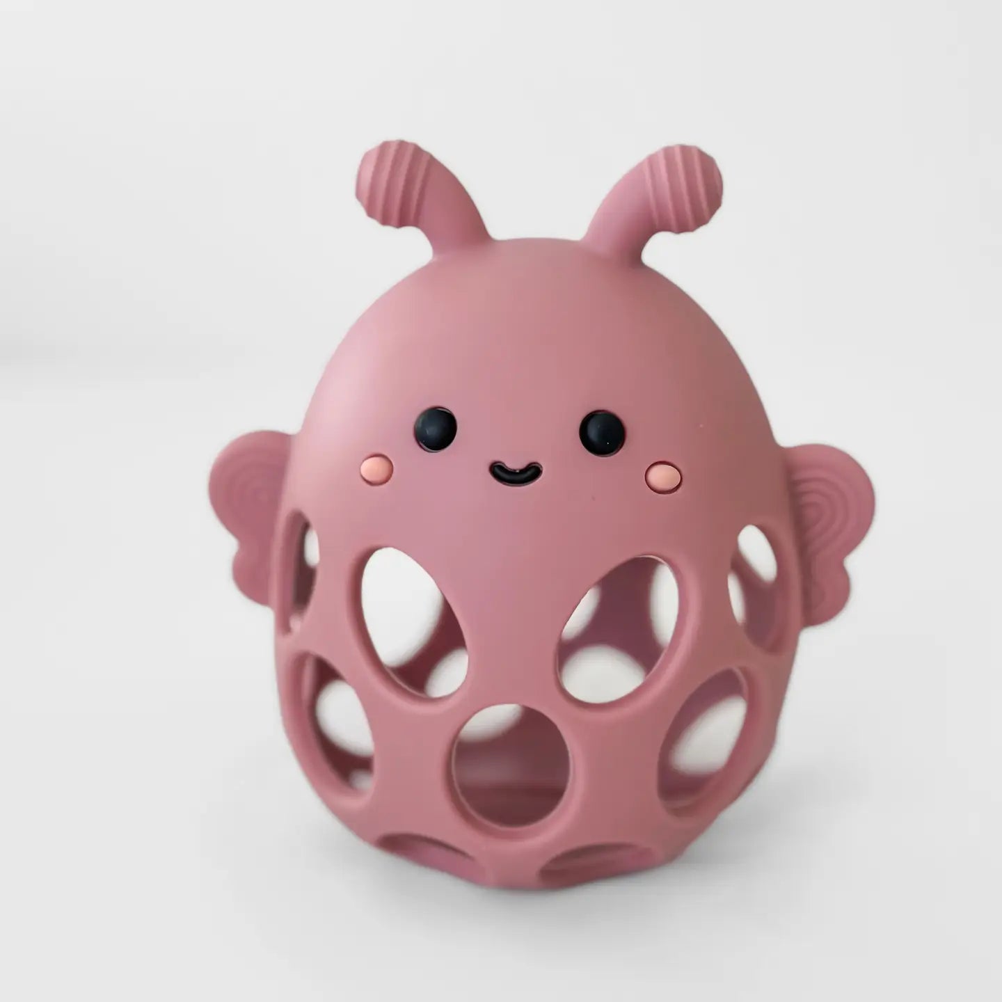 Honey Bee Teether - Petunia Pink Calla & Friends Lil Tulips