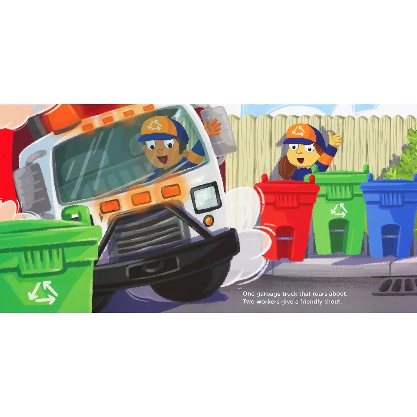 Hooray, It’s Garbage Day! EDC Publishing Lil Tulips