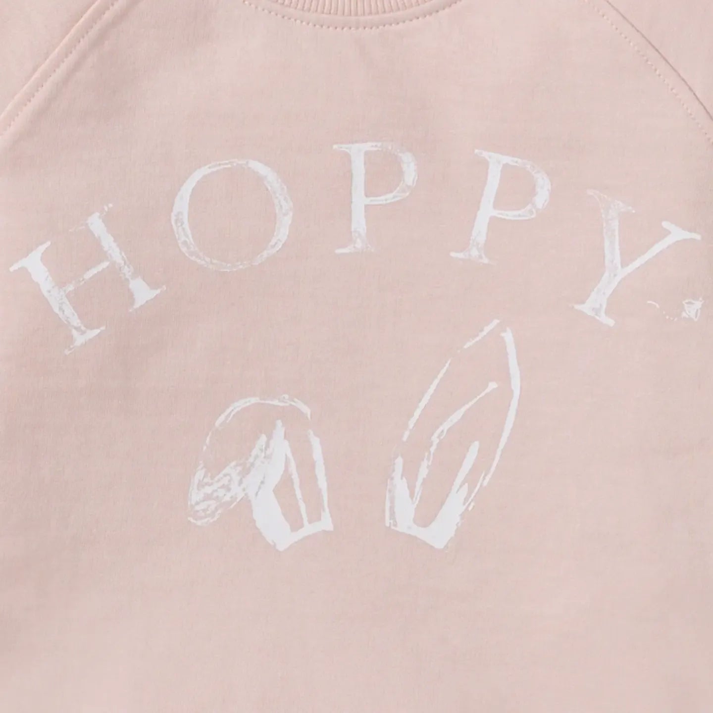 Hoppy Pink Organic Cotton Sweatshirt Burt's Bees Baby Lil Tulips