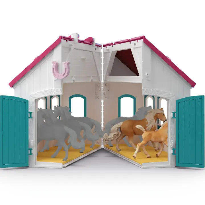 Horse Club Open Stable "Little Horseshoe" Schleich Lil Tulips