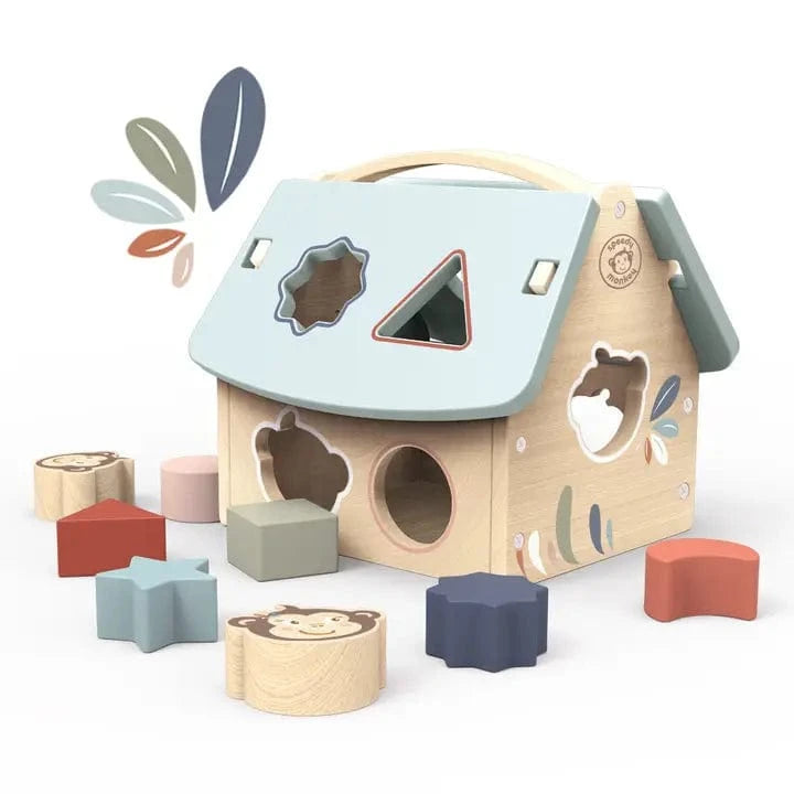 House Shape Sorter Speedy Monkey Lil Tulips