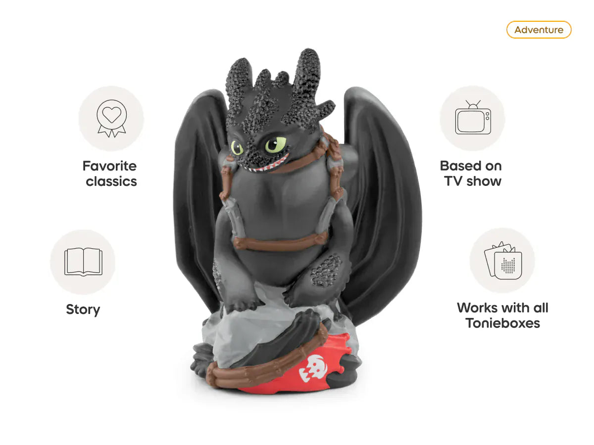 How to Train Your Dragon: Toothless Tonie Tonies Lil Tulips