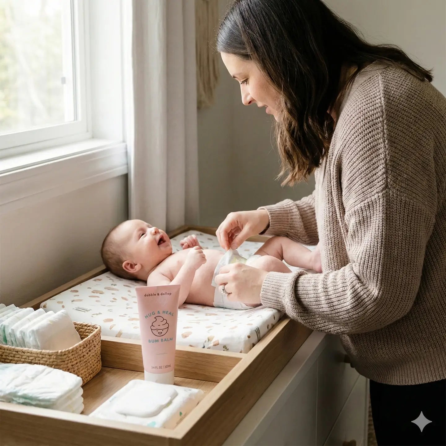 Hug & Heal™ Bum Balm Dabble & Dollop Lil Tulips