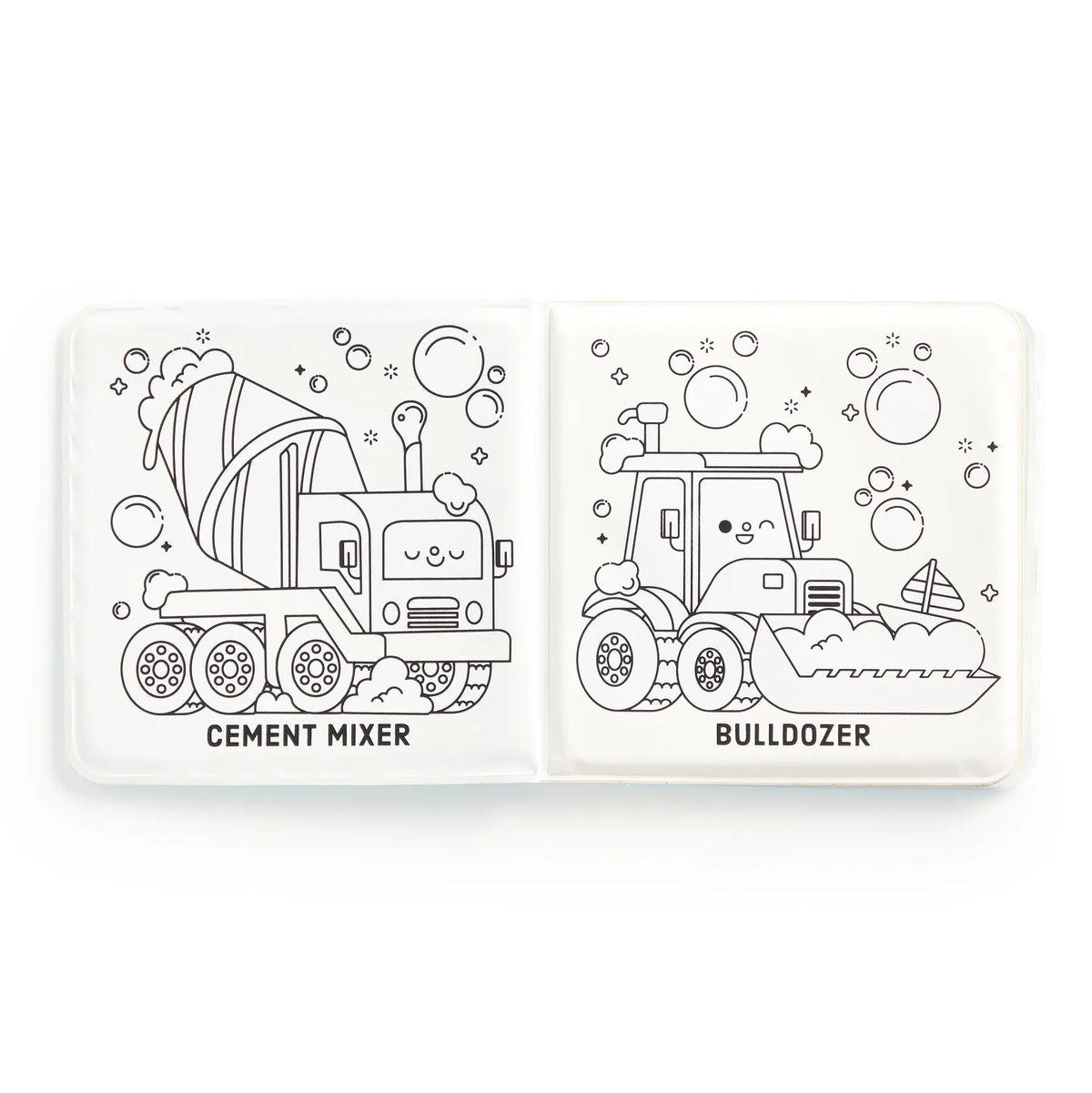 I Dig Bubbles! Color Magic Bath Book Chronicle Books Lil Tulips