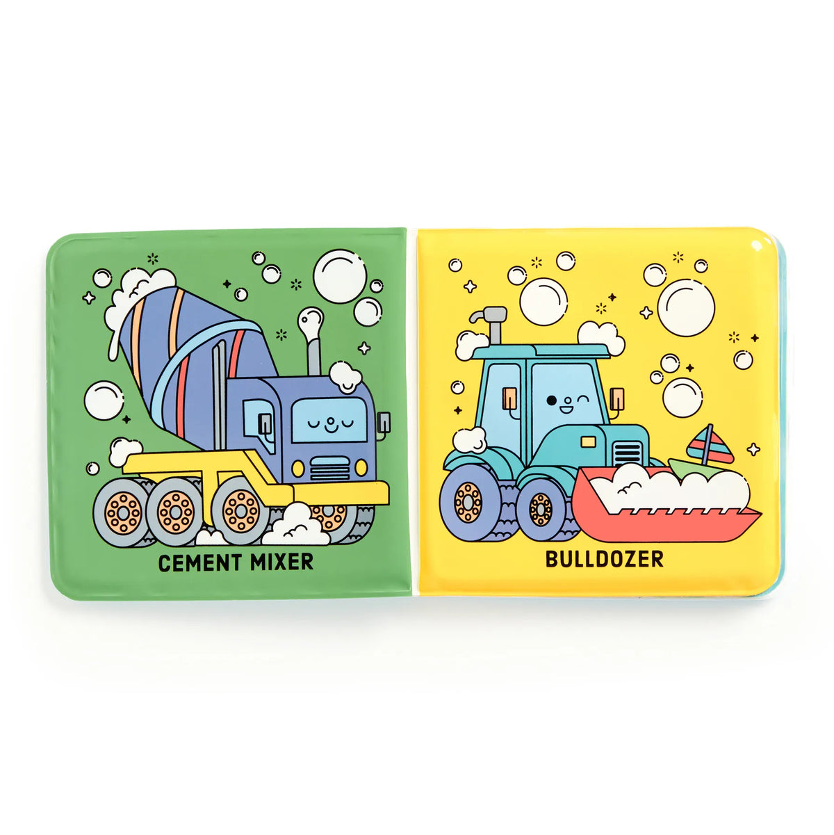 I Dig Bubbles! Color Magic Bath Book Chronicle Books Lil Tulips