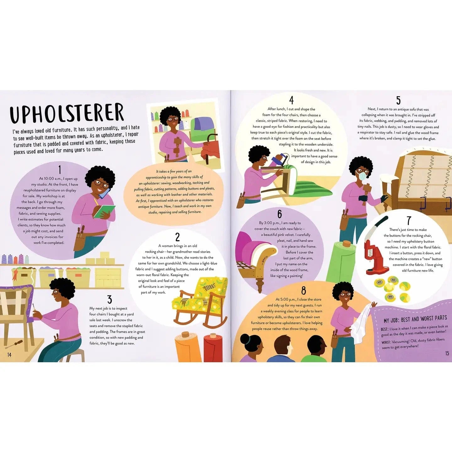 I Like Making Things... What Jobs Are There? EDC Publishing Lil Tulips