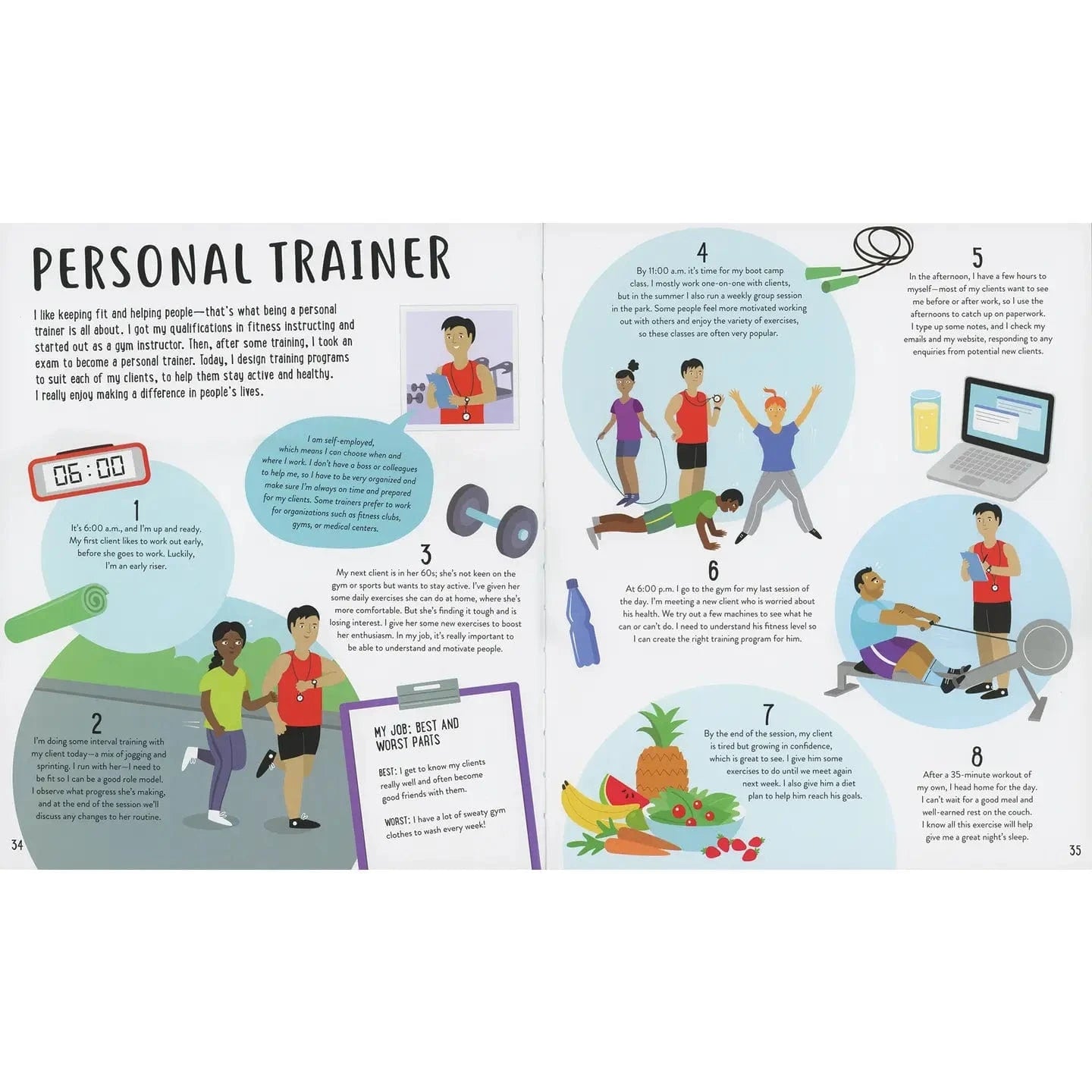 I Like Sports... What Jobs Are There? EDC Publishing Lil Tulips