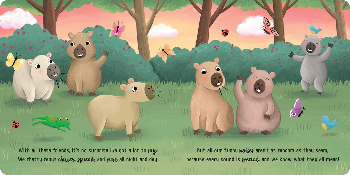 I Love Being A Capybara: Padded Board Book Simon & Schuster Lil Tulips