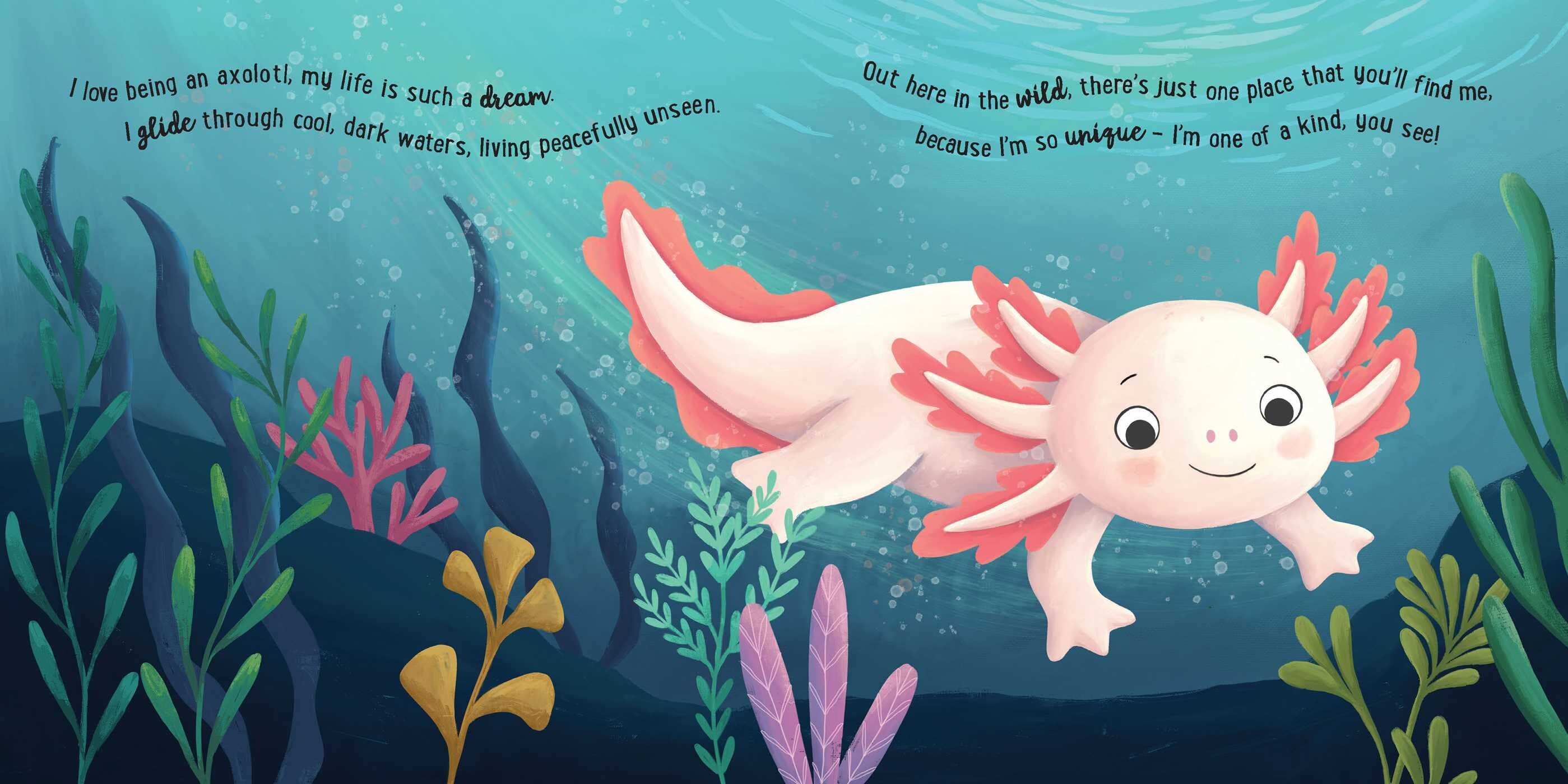 I Love Being An Axolotl: Padded Board Book Simon & Schuster Lil Tulips