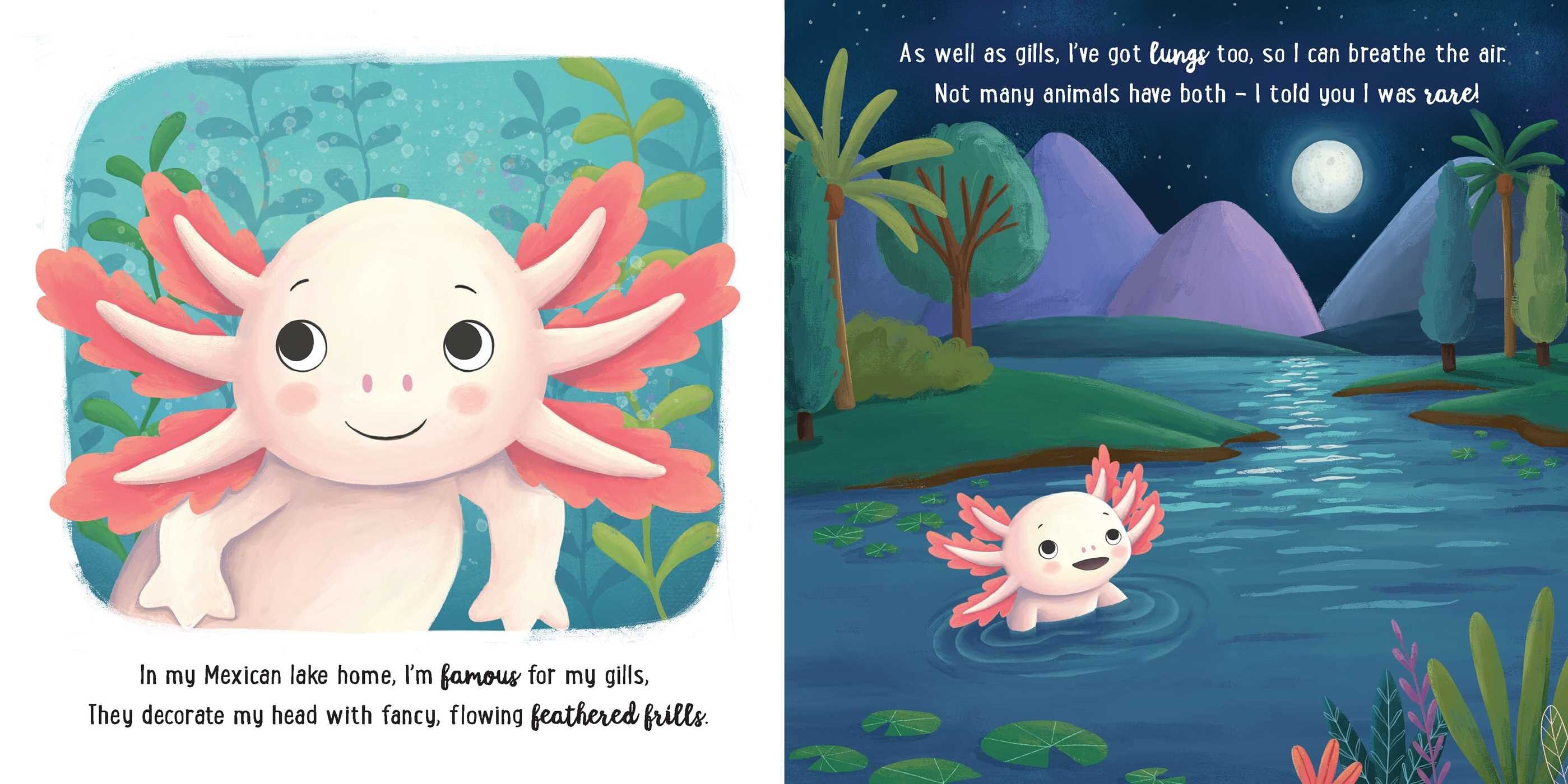 I Love Being An Axolotl: Padded Board Book Simon & Schuster Lil Tulips