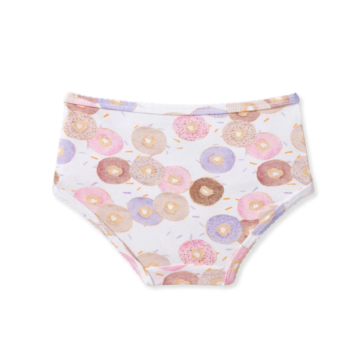 Ice Cream & Donuts Organic Cotton Toddler Girl Underwear 5 Pack Burt's Bees Baby Lil Tulips