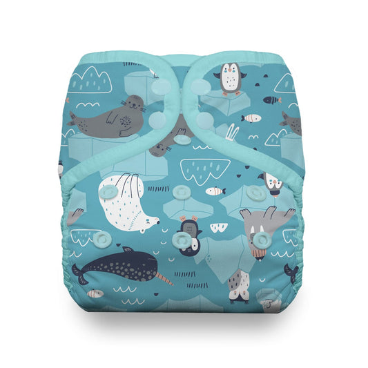 Ice Flow Snap Natural One Size Pocket Diaper Thirsties Lil Tulips