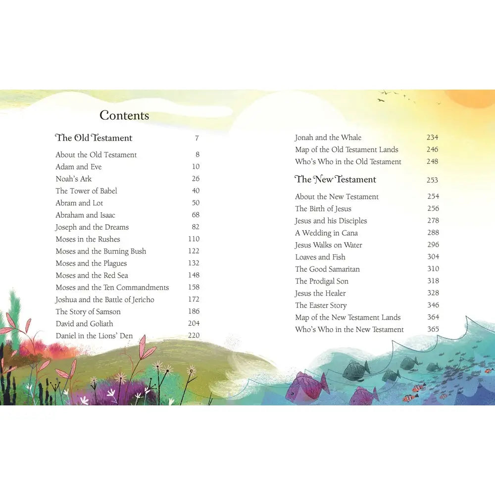 Illustrated Bible Stories Harper Collins Childrens Lil Tulips