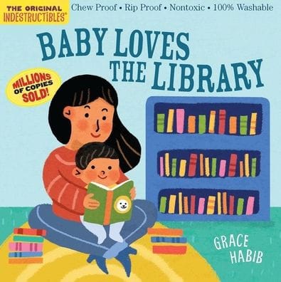 Indestructibles: Baby Loves the Library Indestructibles Lil Tulips