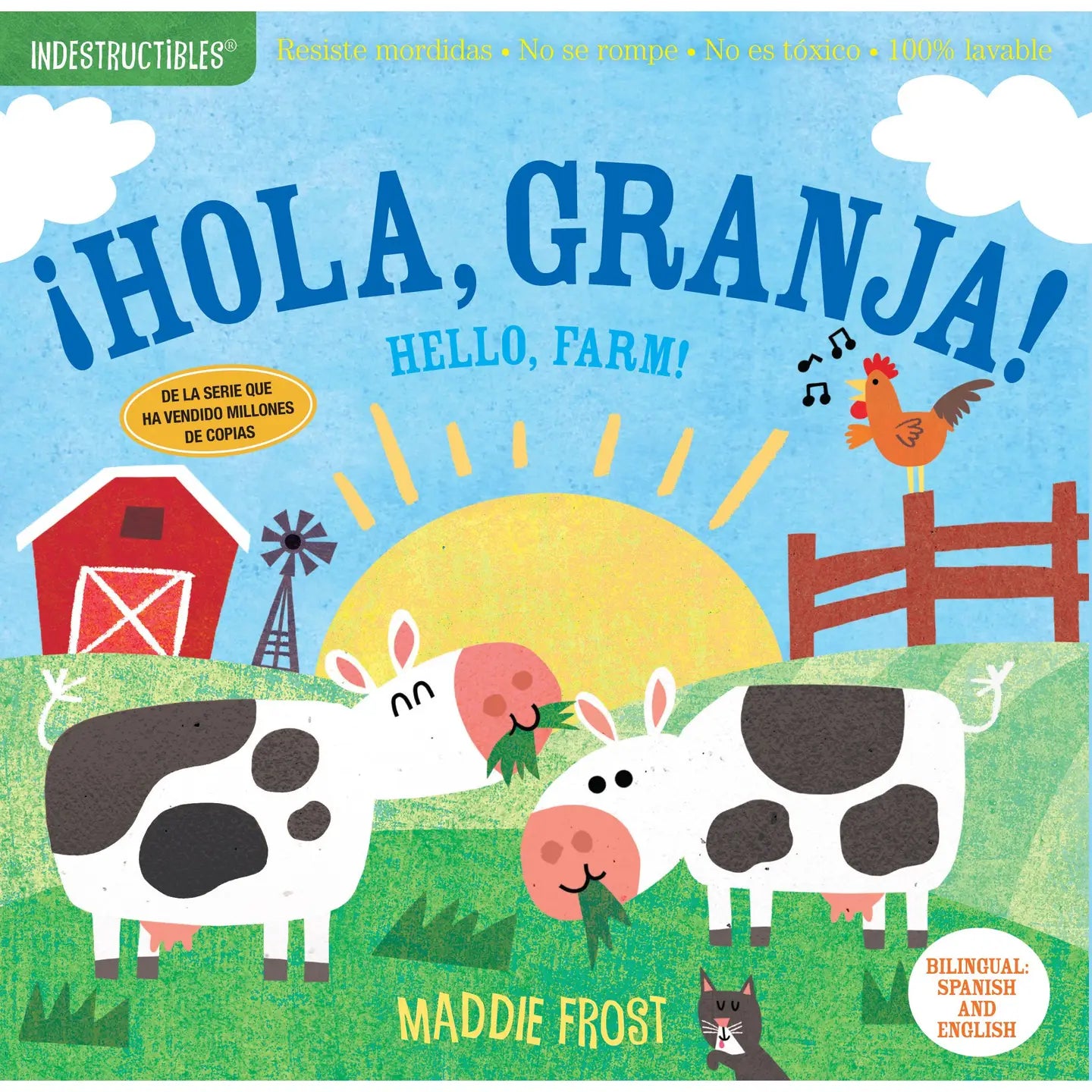 Indestructibles: ¡Hola, granja! / Hello, Farm! Indestructibles Lil Tulips