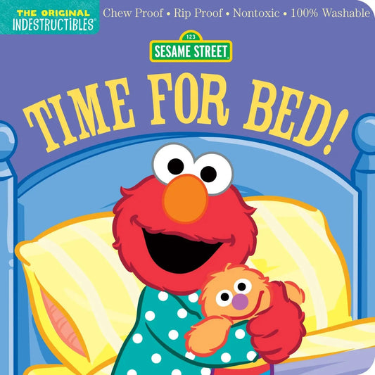 Indestructibles: Sesame Street: Time for Bed! Indestructibles Lil Tulips