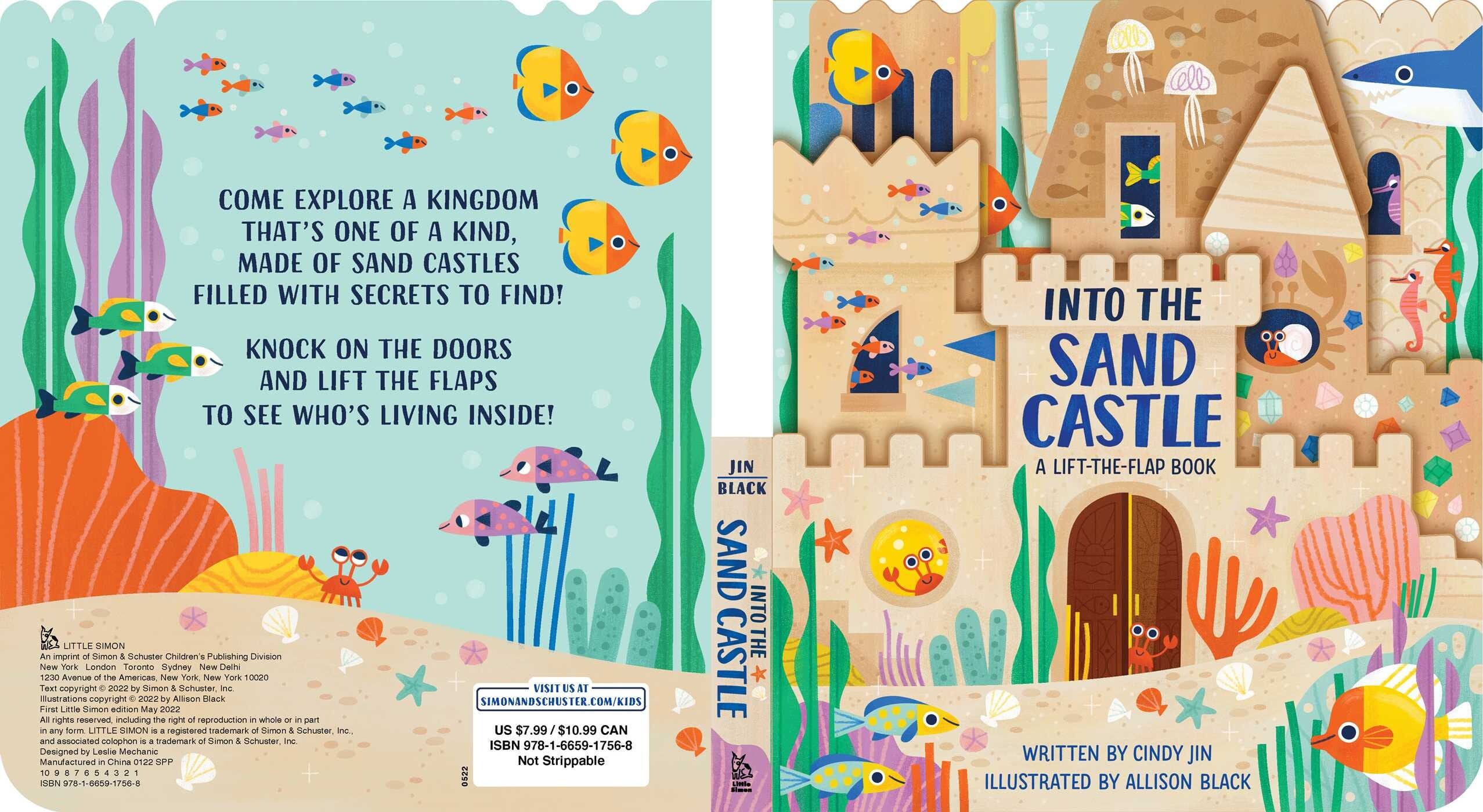 Into the Sand Castle - Board Book Simon & Schuster Lil Tulips
