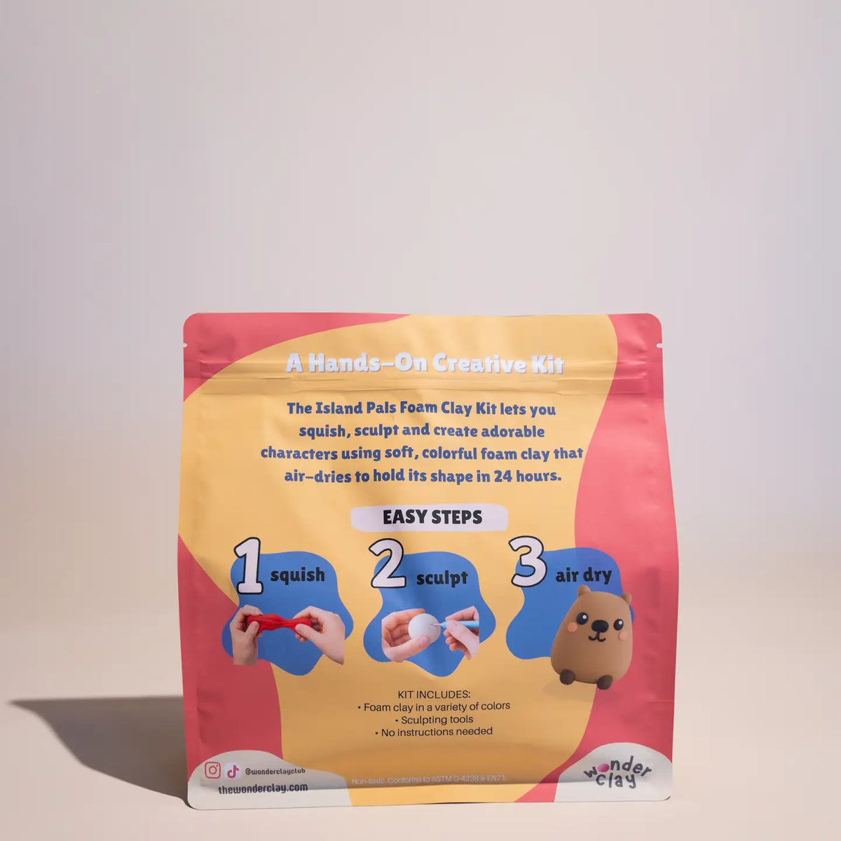 Island Pal | Foam Clay Kit Smush Lil Tulips