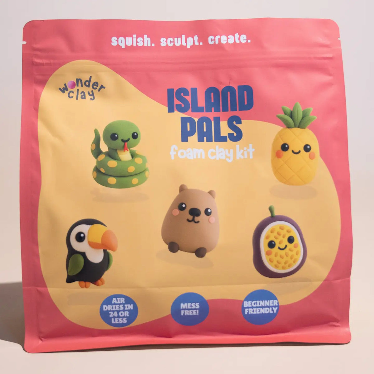 Island Pal | Foam Clay Kit Smush Lil Tulips
