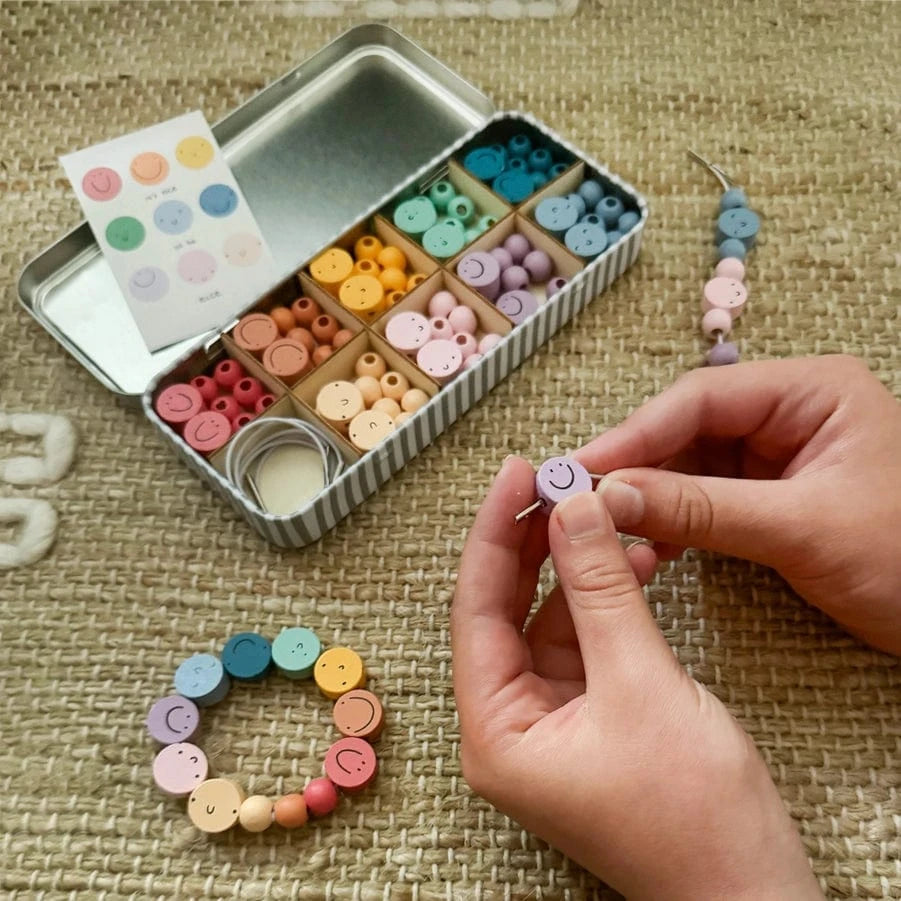 It's Nice To Be Nice Bracelet Bead Kit Cotton Twist Lil Tulips