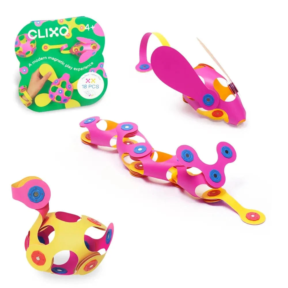 Itsy Pack - Pink Yellow Clixo Lil Tulips