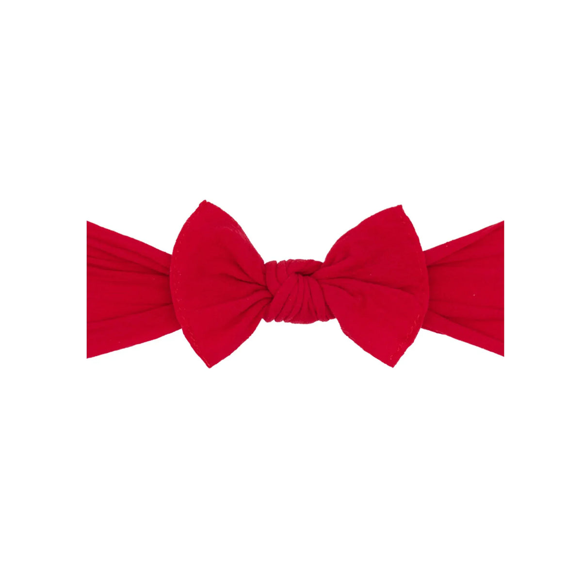 Itty Bitty Knot - Cherry Baby Bling Bows Lil Tulips