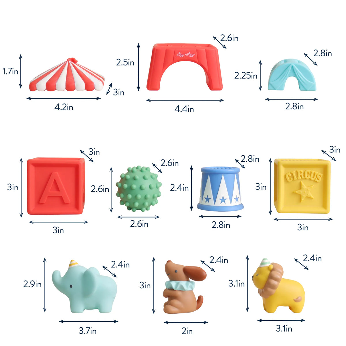 Itzy Blocks™ - Circus Itzy Ritzy Lil Tulips