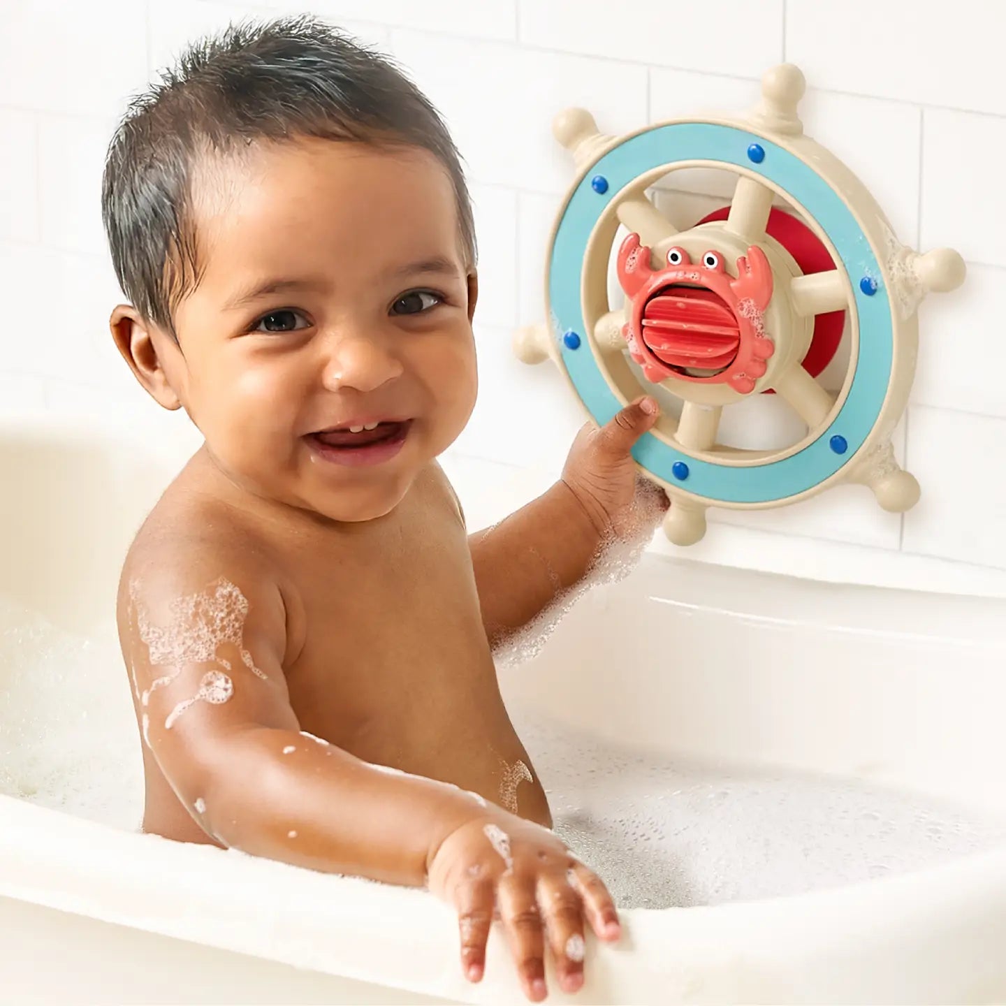 Itzy Captain™ Suction Cup Bath Spinner Toy Itzy Ritzy Lil Tulips