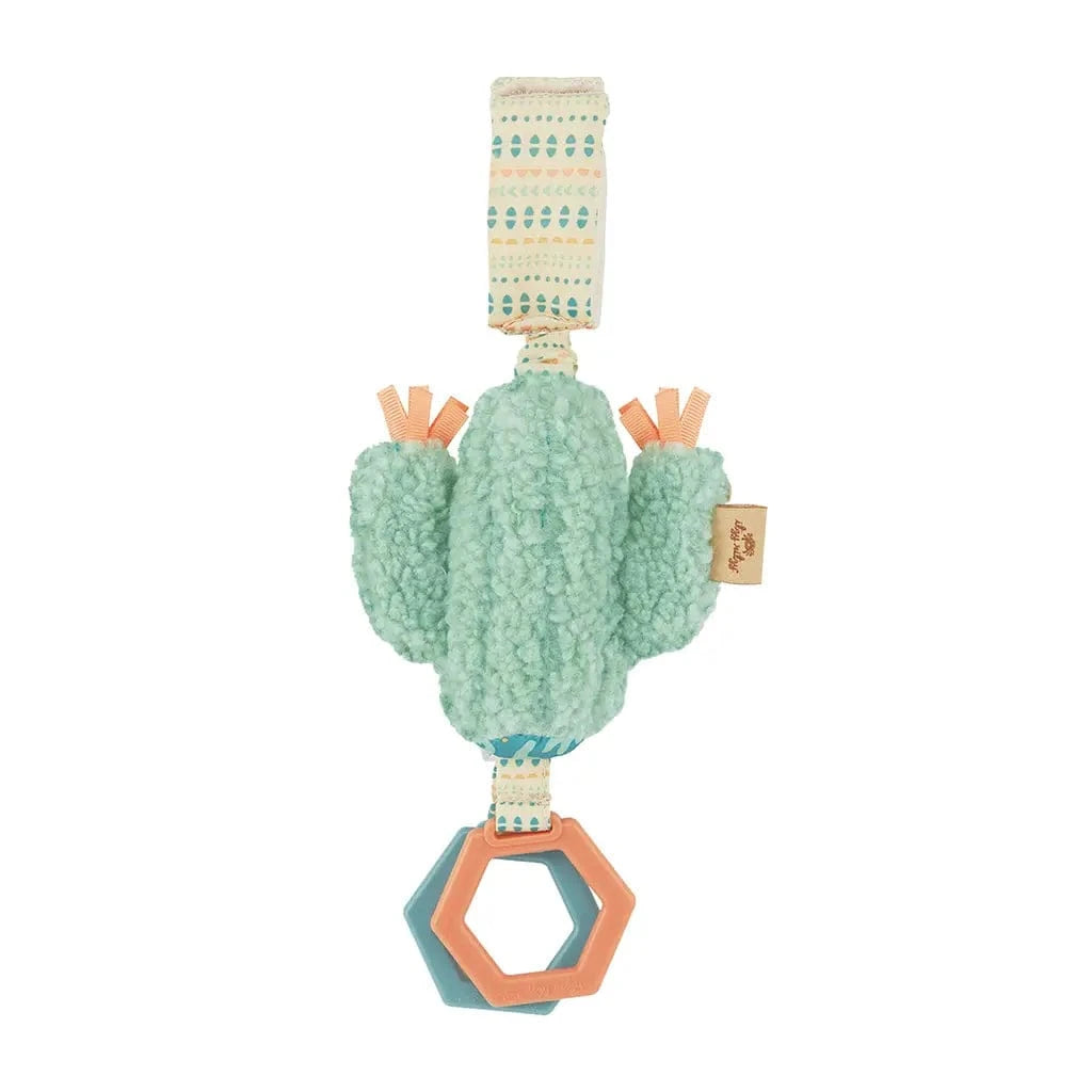 Itzy Friends Ritzy Jingle™ Attachable Travel Toy - Cactus Itzy Ritzy Pacifiers & Teethers Lil Tulips