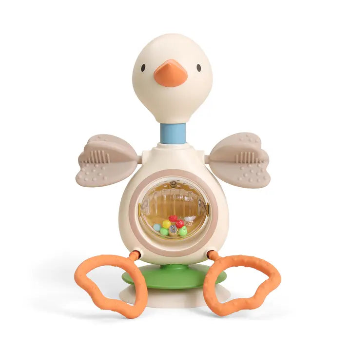 Itzy Twist & Bop™ - High Chair Sensory Toy Goose Itzy Ritzy Lil Tulips