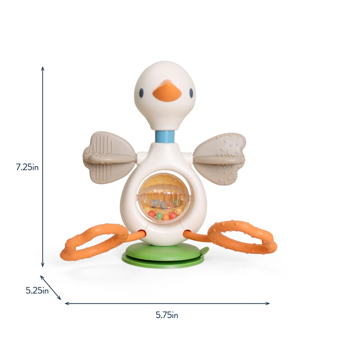 Itzy Twist & Bop™ - High Chair Sensory Toy Goose Itzy Ritzy Lil Tulips