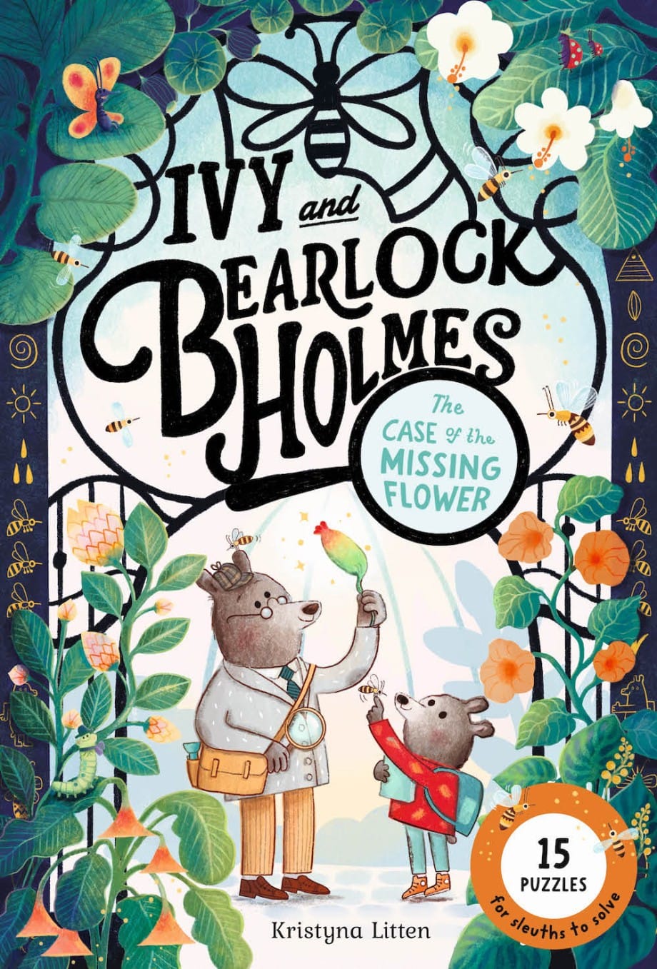 Ivy and Bearlock Holmes - The Case of the Missing Flower Abrams Lil Tulips