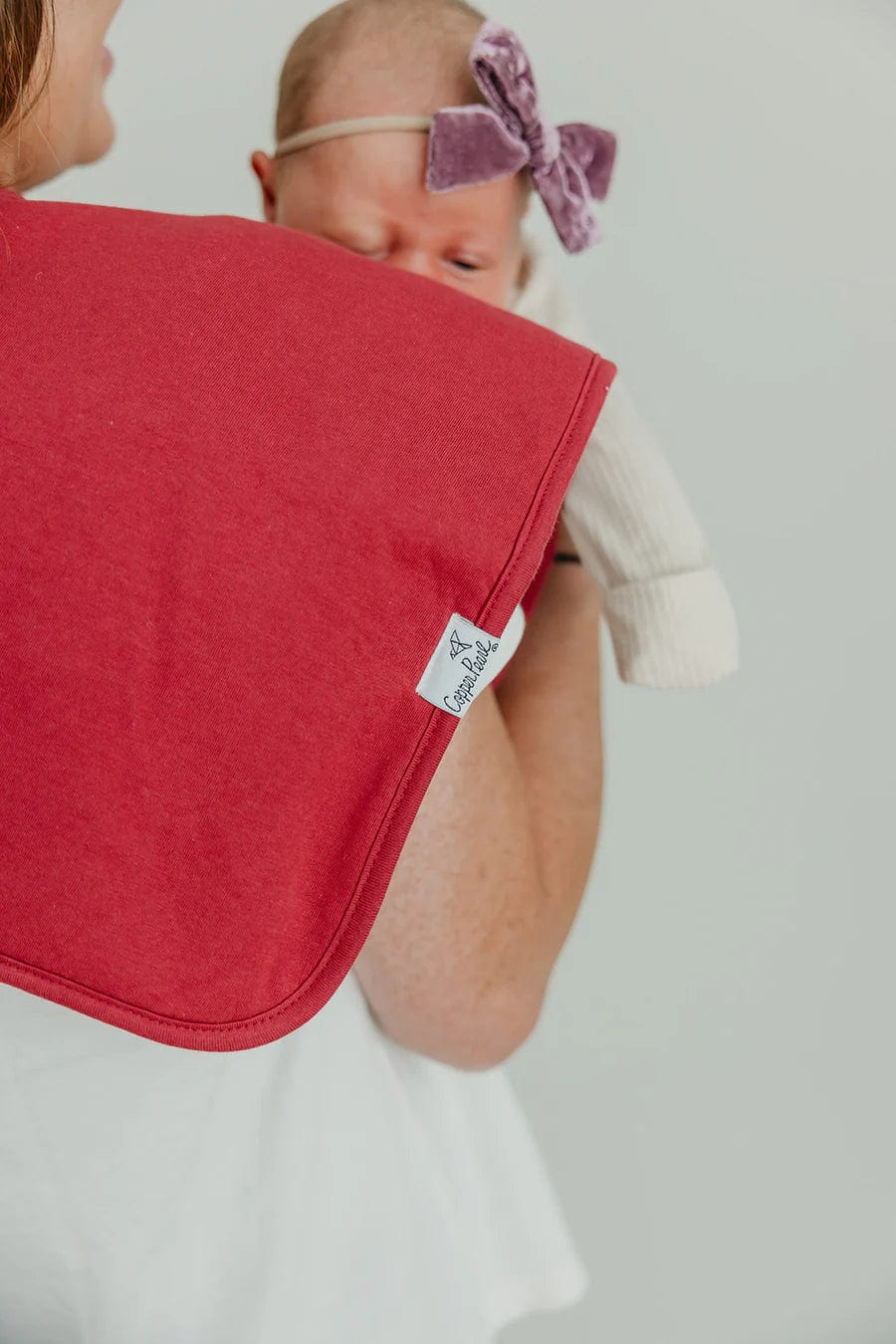 Ivy Burp Cloth Set Copper Pearl Lil Tulips