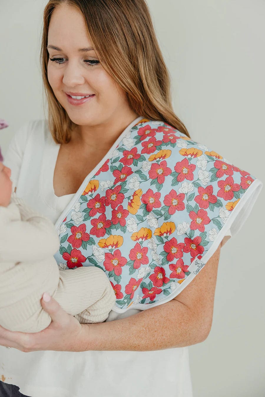 Ivy Burp Cloth Set Copper Pearl Lil Tulips