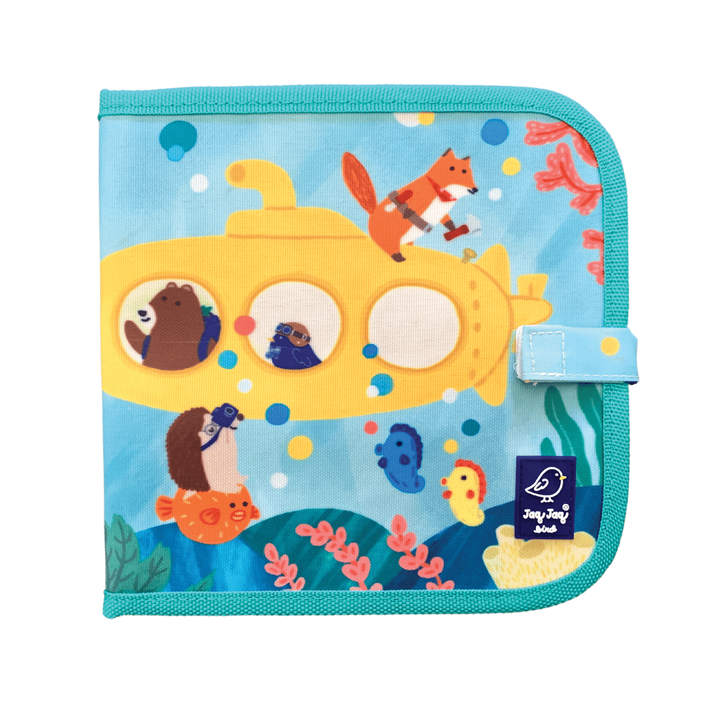 Jaq Jaq & Friends Erasable Book - Submarine Jaq Jaq Bird Lil Tulips