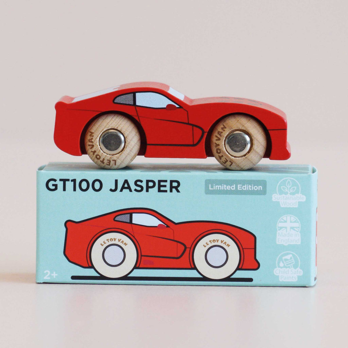 Jasper Wooden Vehicle (GT100) Le Toy Van Lil Tulips