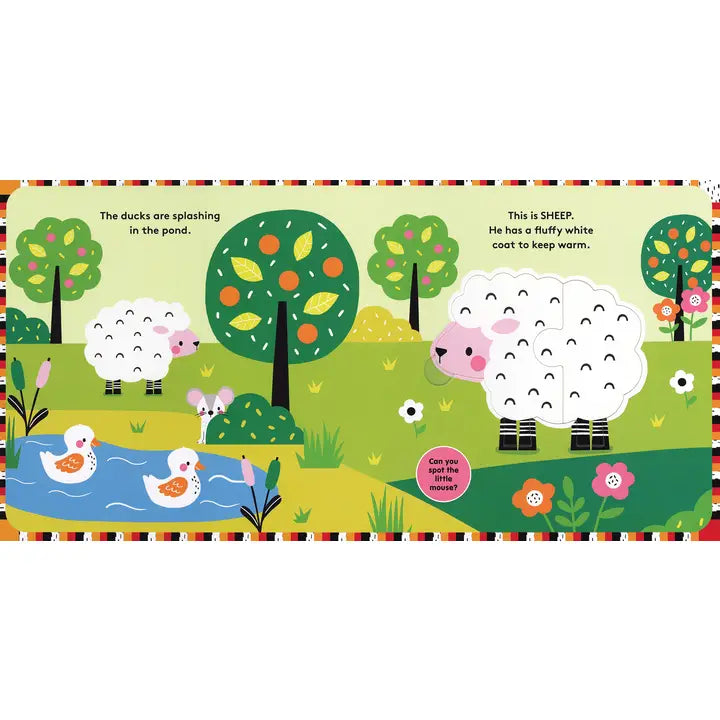 Jigsaw Jumble: Farm - Puzzle Board Book EDC Publishing Lil Tulips