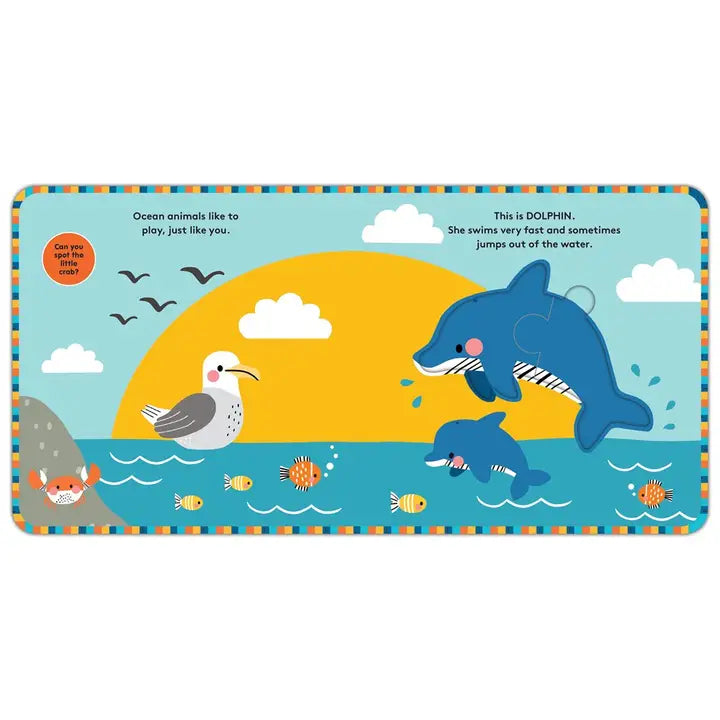 Jigsaw Jumble: Ocean - Puzzle Board Book EDC Publishing Lil Tulips