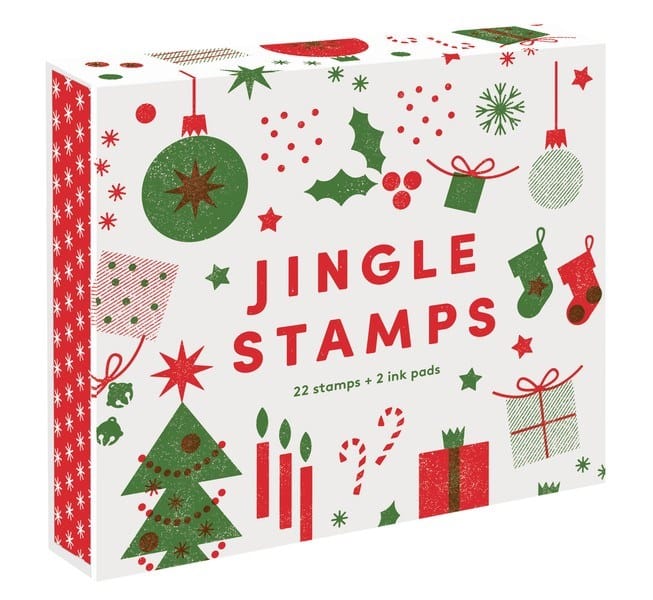 Jingle Stamps Chronicle Books Lil Tulips